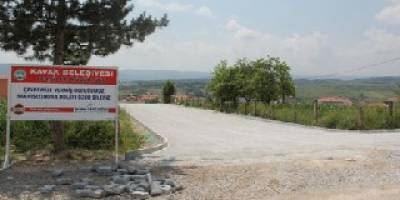 KAVAK’TA PARKE ÇALIŞMALARI DEVAM EDİYOR