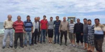 Alaçam'da Yağan Yağmur Ekili Alanları Etkiledi