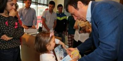 BAŞKAN GENÇ; “YETİMLER GÜLERSE, DÜNYA GÜLER