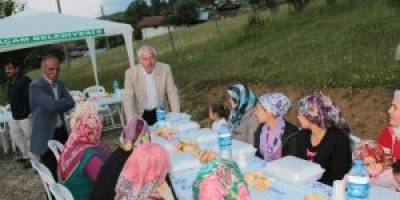 Alaçam Pelit bükü Mahallesinde İftar