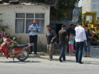 Bafra,da kaza 1 yaralı