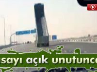 Sürücü kasayı açık unutursa…