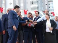 DEREBAHÇE SOSYAL TESİSLERİ'NE GÖRKEMLİ TEMEL ATMA