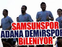 SAMSUNSPOR'DA ADANA DEMİRSPOR MESAİSİ BAŞLADI