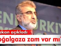 Bakan Yıldız'dan doğalgaz açıklaması