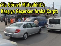 Bafra'da Trafik Kazası 1 Yaralı