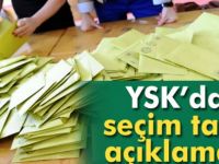 Erken seçim tarihi belli oldu