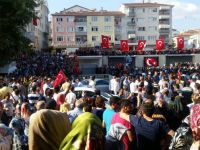 KAVAK ŞEHİDİNE AĞLADI