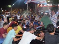 TRABZONSPOR’UN GALİBİYET SEVİNCİ SOKAKLARA TAŞTI