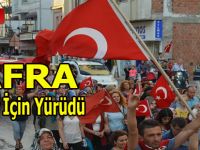 Bafra Şehitlerimiz İçin Yürüdü