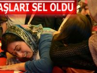 Şehide gözü yaşlı veda