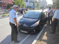 OTOMOBİLİN ÇARPTIĞI ÇOCUK HASTANELİK OLDU