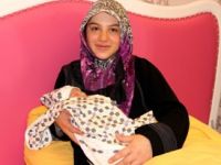 Doğum yapmak için Amasya'dan geldi