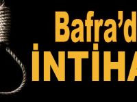 Bafra'da İntihar