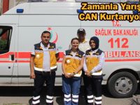 ZAMANLA YARIŞIP CAN KURTARIYORLAR