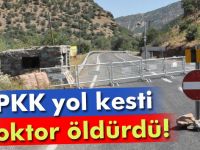 Yol kesen PKK'lılar, kaçmaya çalışan doktoru taradı!