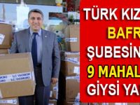 Türk Kızılayı Bafra Şubesi`nden bayram yardımı