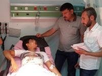 14 yaşındaki çocuk bıçakla yaralandı