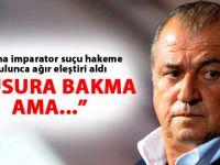 Terim faturayı hakem kesti. Demirkol kusura bakma dedi.