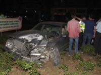 Kavşak'da kaza 2 yaralı