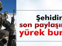 ''Kardeş hiç uykum gelmiyor''Yine vatanı gözetlemeye devam