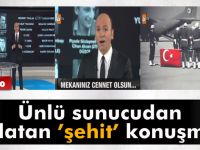 Ünlü sunucudan ağlatan ’şehit’ konuşması