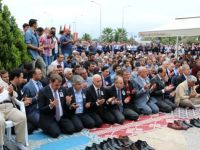 Köktaş:Şehidin evine taziye bulundu