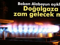 Bakan Alaboyun'dan 'doğalgaza zam yok' müjdesi
