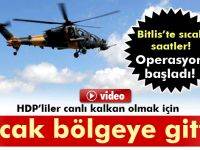 Tatvan’da hava destekli operasyon başlatıldı