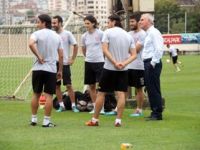 Samsunspor çalışıyor.