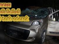 Traktöre arkadan çarptı 5 yaralı