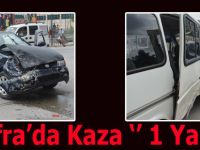 Bafra'da Kaza '' 1 Yaralı''