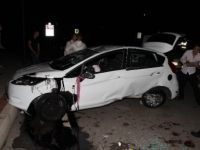 Canik'de Düğün Dönüşü Kaza: 2 Yaralı