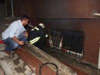 Evini Yakan Şahsı Kurtarmak İsteyen 2 Polis Zehirlendi