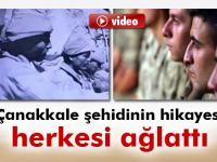 Çanakkale şehitinin tören videosu yayımlandı