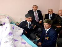 BAFRA KAYMAKAMI HALİS ARSLAN’DAN BAFRALI KORE GAZİSİNE ANLAMLI ZİYARET