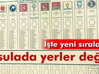Oy pusulasında yerler değişti. İşte yeni sıralama