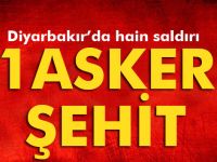 Diyarbakır’da hain saldırı: 1 şehit