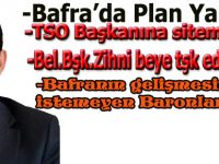 Elmas'dan Bafralı yöneticilere sitem