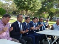 Bafra'da Şehitler Arife Gününde Dualarla Anıldı