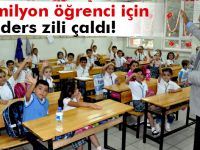 Ve nihayet okullar açıldı