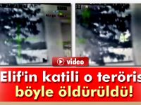 Elif'in katili o terörist böyle öldürüldü