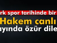 Deniz Çoban maç sonrası özür diledi