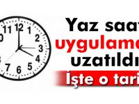 Yaz saatine seçim ayarı