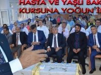 HASTA VE YAŞLI BAKIM KURSUNA YOĞUN İLGİ