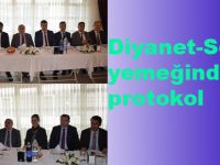 Diyanet-Sen`in yemeğinde çift protokol