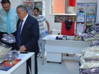 BAFRA GENÇLİK MERKEZİ UZAK  MAHALLE OKULLARINA YARDIM PAKETLERİNİ HAZIRLADI