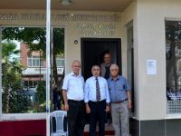 BAFRA KAYMAKAMI HALİS ARSLAN’DAN GAZİPAŞA MAHALLESİ MUHTARLIĞINA ZİYARETİ