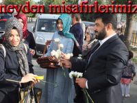 Güneydoğu`dan gelen misafirlerimizi karşıladık