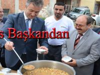 19 Mayıs Alaçamlılar Derneği tarafından Aşure dağıtıldı